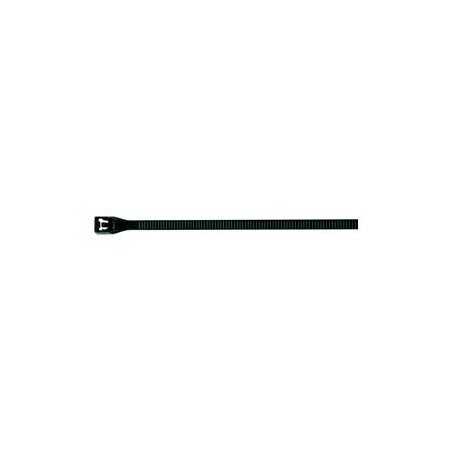 Del City Div Of Actuant Cable Tie, 6 in L, 1.42 in Max Bundle Dia., Black, PA 6.6, 45 lb Strength 962703